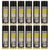12X Underbody Seal Black Spray 400ml Spray Paint