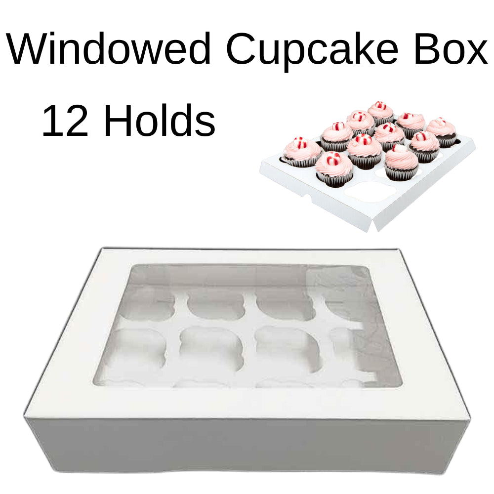 12 Hole 1X Cupcake Box Cupcakes Box