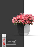 12X WRX Gloss Black Spray Paint 400ml