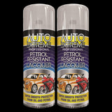 2X Auto Extreme Lacquer Petrol Resistant Spray 400ml Spray Paint