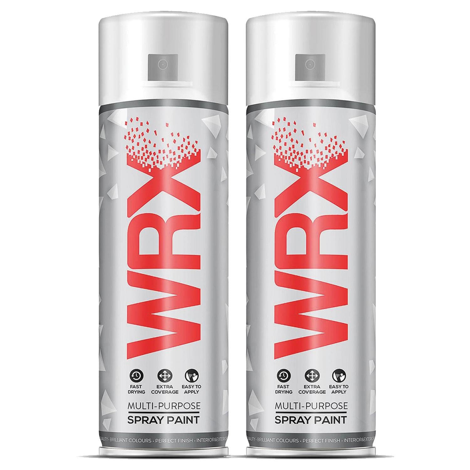 2X WRX Black Grey Spray Paints 400ml Technical Spray