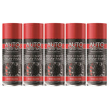 5X - Break Caliper Red Gloss Spray Paint 400ml Spray Paint