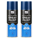 2X 151 Blue Gloss Spray Paint 400ml Spray Paint