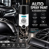 Overlay Satin Black Auto Professional Spray Paint 250ml