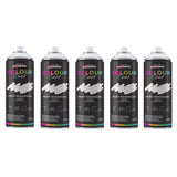 5X Misty Rosewood RAL 020 93 05 Satin Spray Paint 400ml