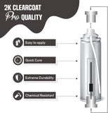 4X Underbody Seal Black Spray 400ml Spray Paint