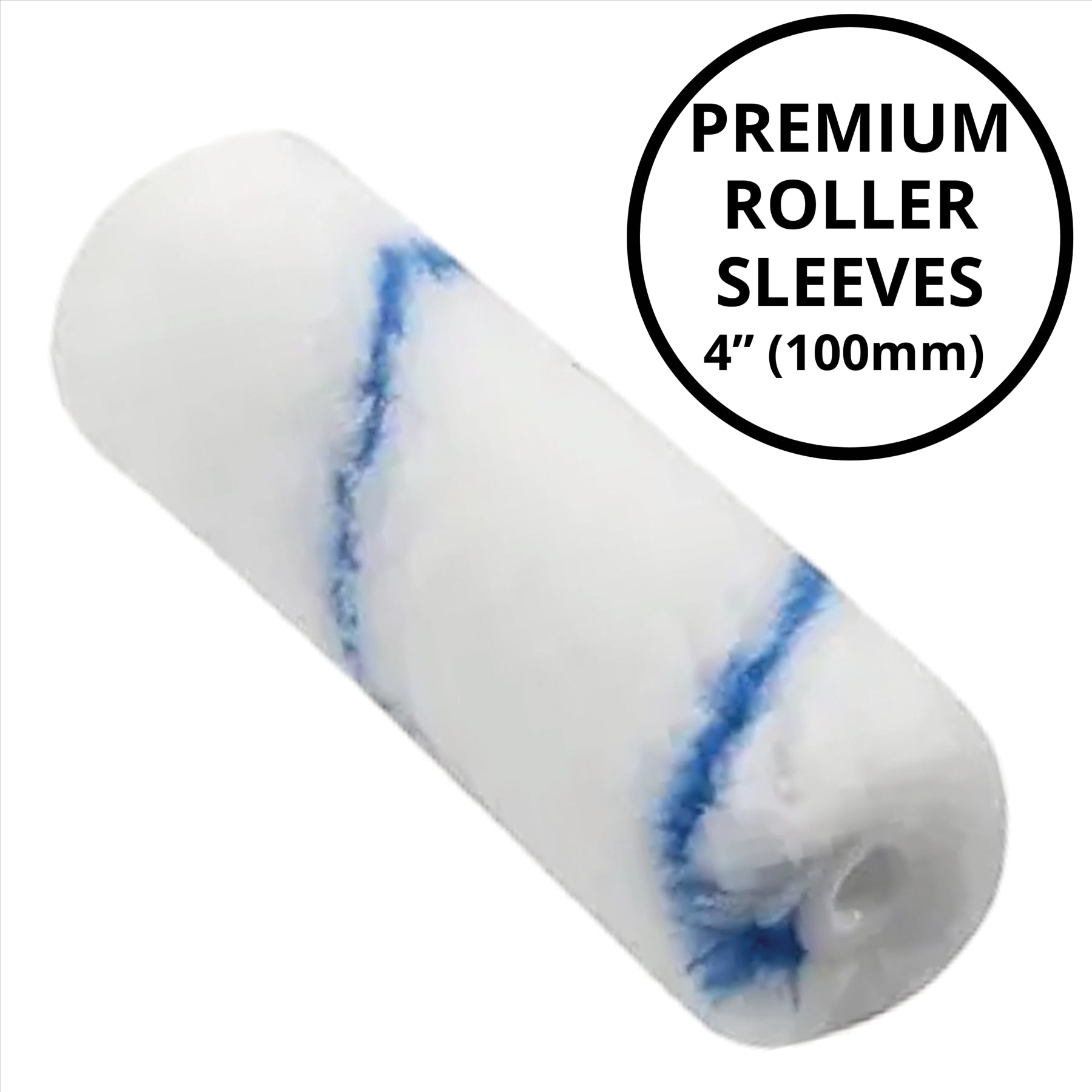 Medium Pile Woven Polyester 4" Roller Sleeve Roller Sleeve