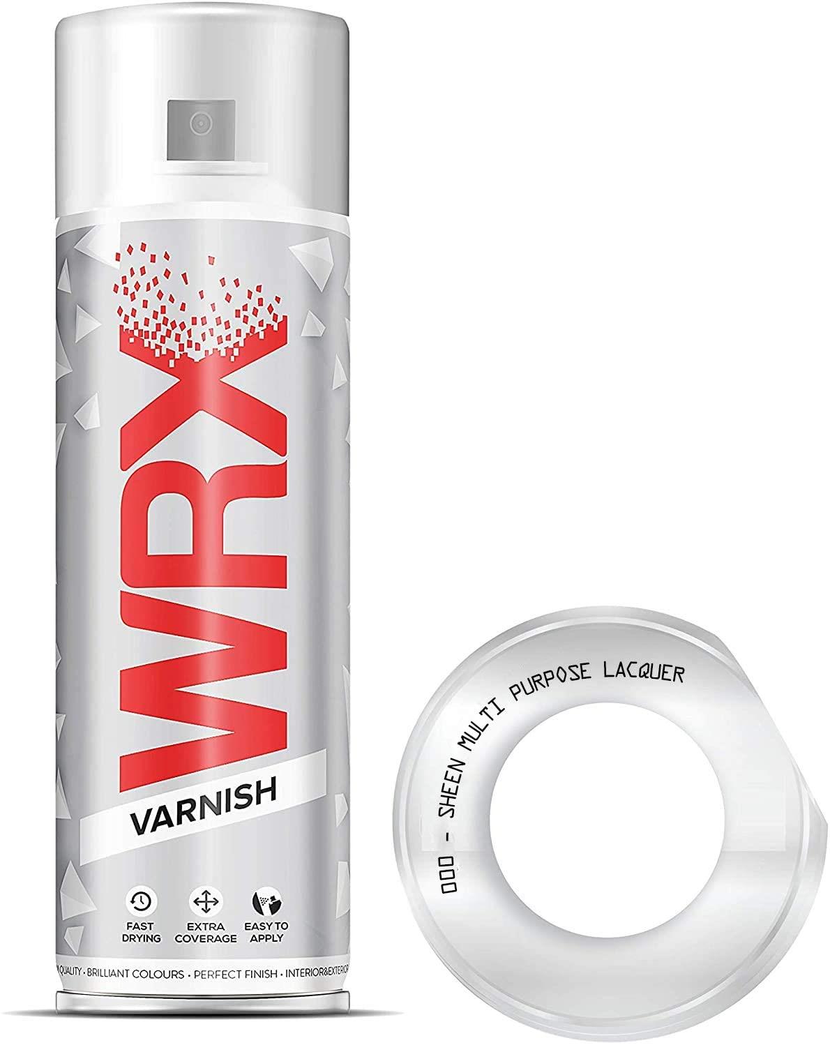 WRX Sheen Varnish Spray Paint 400ml Spray Paint