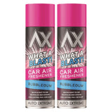 2X - What A Blast! Bubblegum Car Air Freshener Spray 500ml Car Air Freshener