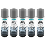 5X Overlay Grey Primer Auto Professional Spray Paint 250ml