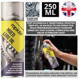 Rapide Multi Lube Oil 250ml Spray Paint