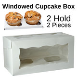 2 Hole 2X Cupcake Boxes Cupcakes Box