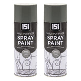 2X 151 Grey Primer Spray Paint 400ml Spray Paint
