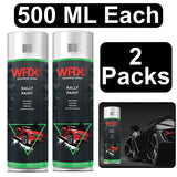 2X WRX High Gloss Black Rally Paint 500ml Technical Spray