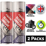 2X Rapide Silicone Lubricant 250ml Spray Paint