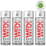 4X WRX Flat Light Green Spray Paint 400ml Spray Paint