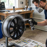 6X 151 Black Matt Spray Paint 400ml