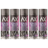 5X - Hi-Gloss Tyre Shine Spray 500ml Spray Paint