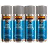 4X Hycote Bodyshop High Build Grey Spray Paint 400ml Spray Paint