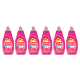 Elbow Grease Pink Blush washing up liquid bottles in a row for effective dish cleaning