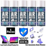 5X Air Duster Spray 200ml Air Duster Spray