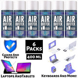 6X Air Duster Spray 400ml Air Duster Spray