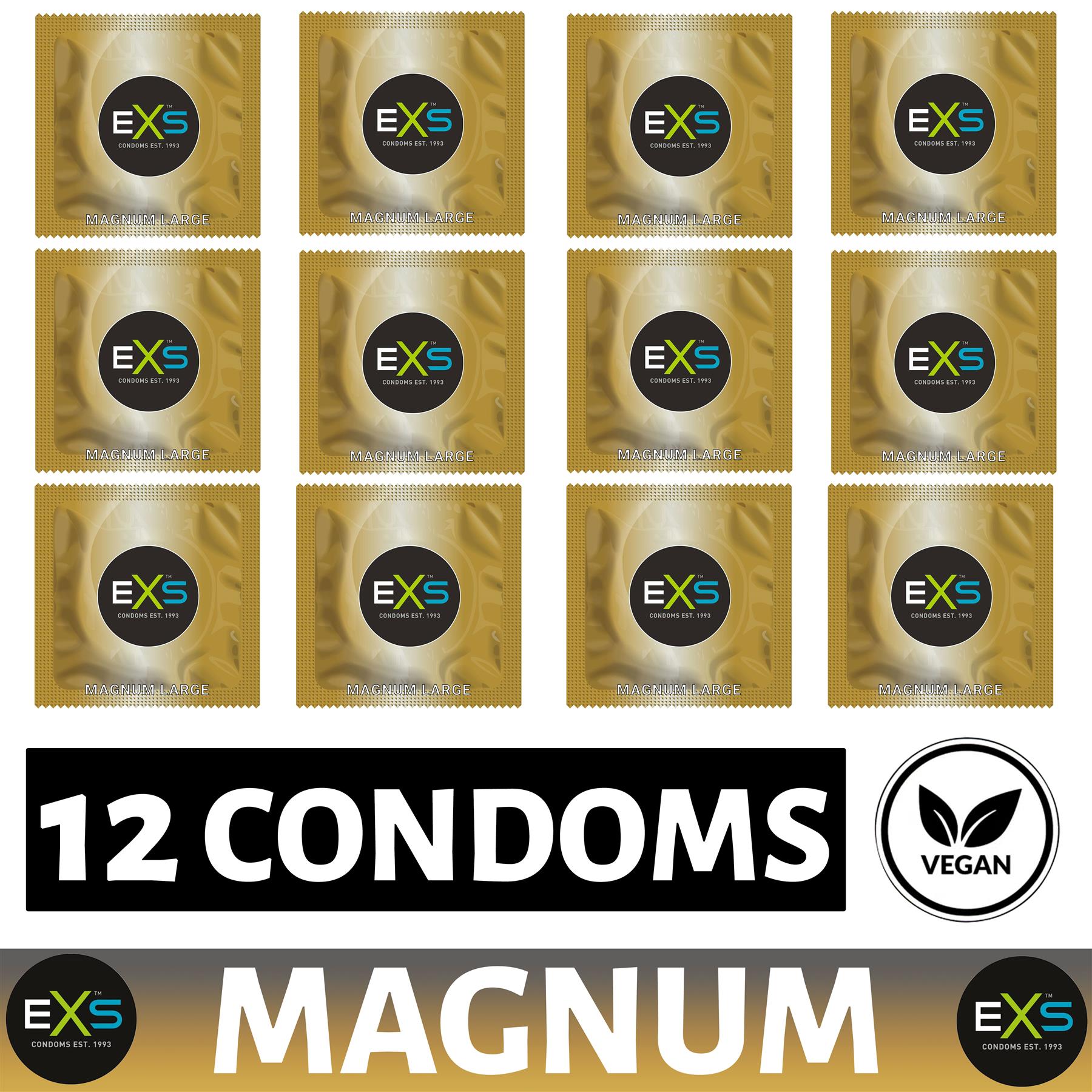 12X EXS Magnum Condoms Male Condom