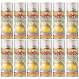 12X - Rapide Christmas Metallic Gold 200ml Spray Paint