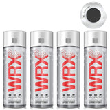 4X WRX Gloss Black Spray Paint 400ml Spray Paint