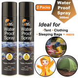 2X Waterproof Spray 300ml Waterproof Spray
