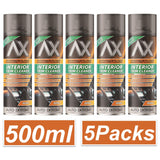 5X - Bring it Black Matt Interior Trim Cleaner Spray 500ml Spray Paint