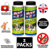 2X Pestshield Move It Cat & Dog Repellent Powder 240g Pet supplies