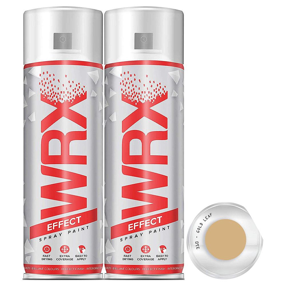 2X WRX Gloss Gold Leaf Spray Paint 400ml Spray Paint