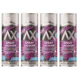 4X Auto Extreme Clear Lacquer Spray 400ml