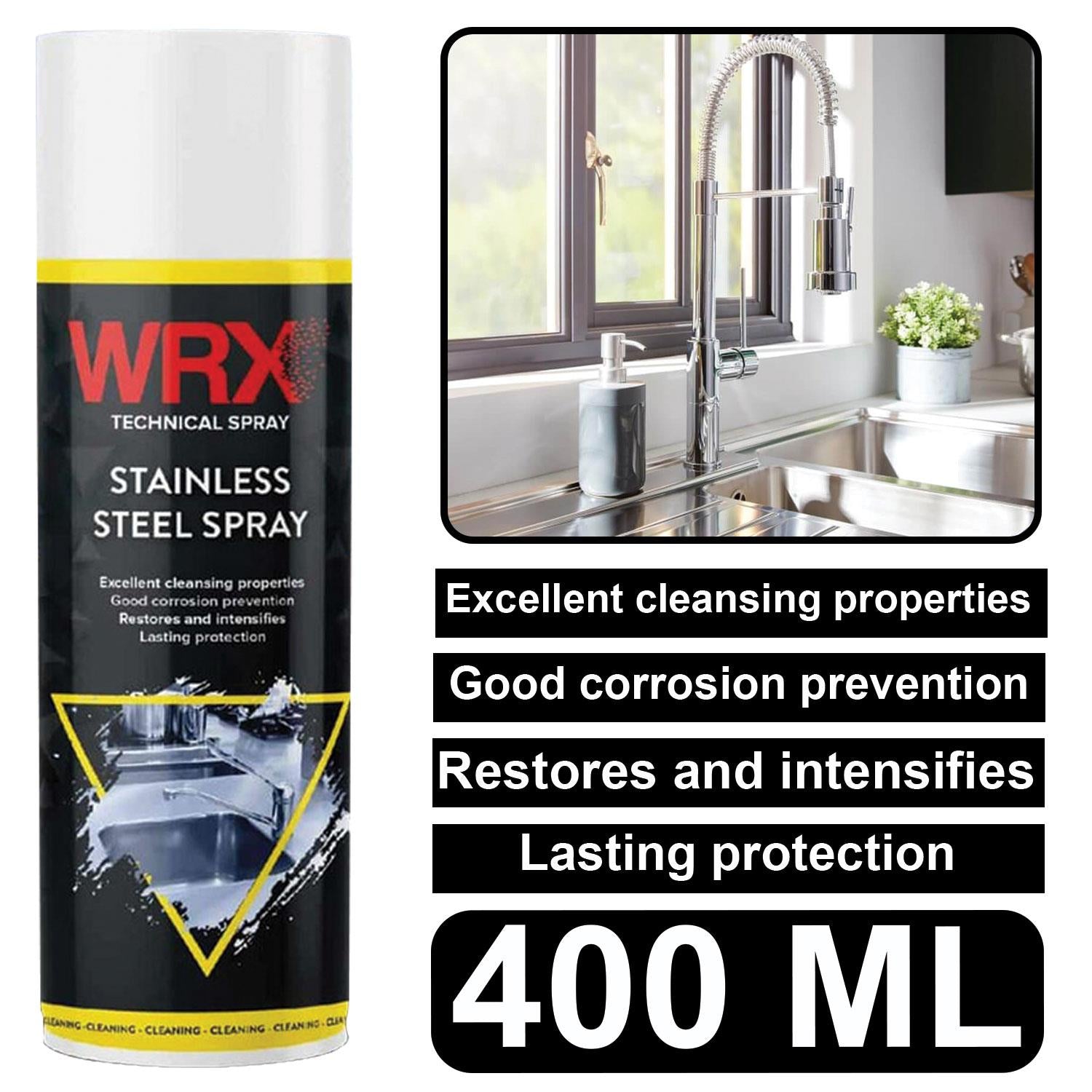 WRX Stainless Steel Spray Paint 400ml Technical Spray