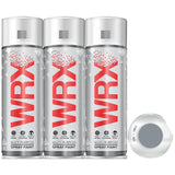 3X WRX Gloss Grey Spray Paint Acrylic 400ml Spray Paint