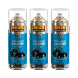 3X Hycote Petrol Resistant Lacquer Spray Paint 400ml Spray Paint