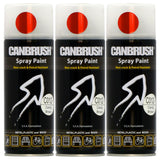 3X Canbrush C012 Candy Brown Spray Paint 400ml Spray Paint