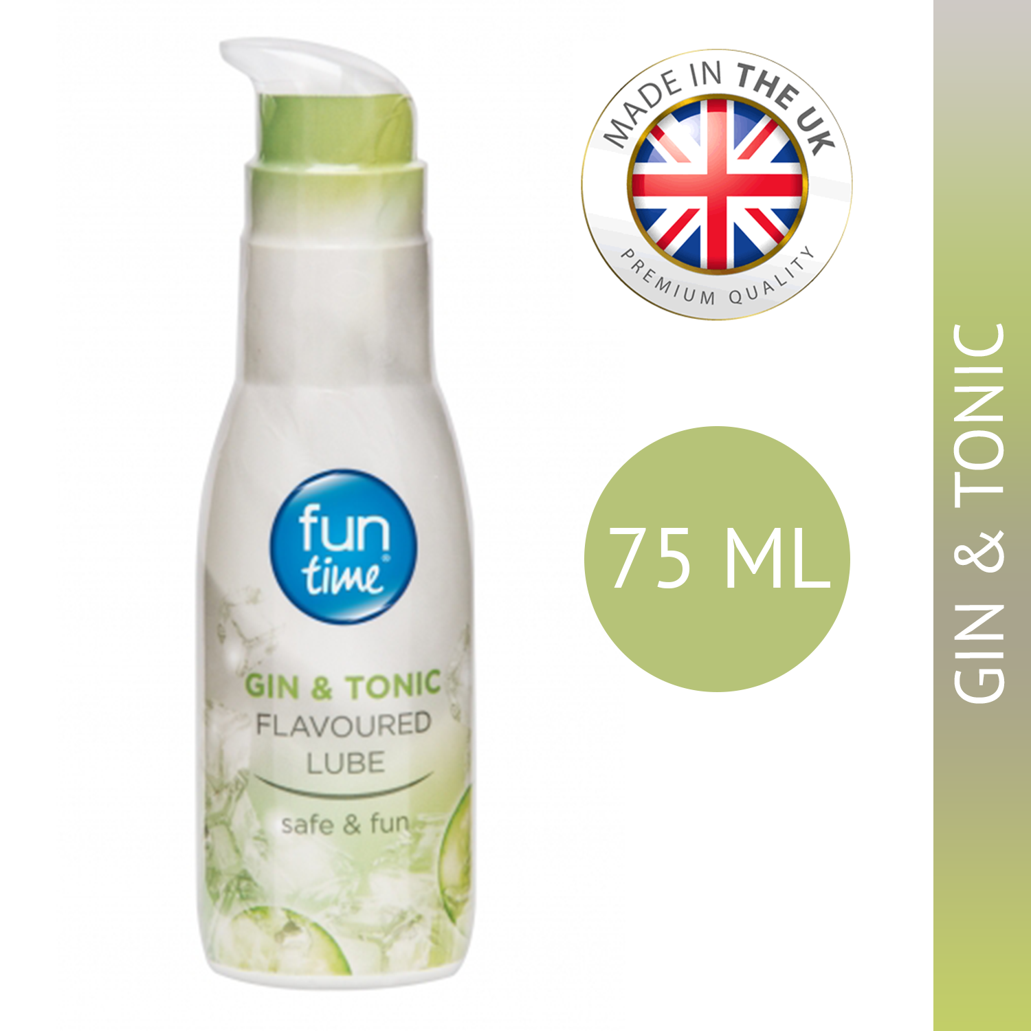 Fun Time Gin & Tonic Flavoured Lubrication Gel 75ml Direct Retail Outlet Fun Time Gin & Tonic Flavoured Lubrication Gel 75ml Direct Retail Outlet
