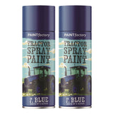 2X - Tractor Spray Paint Ford Blue 400ml Spray Paint