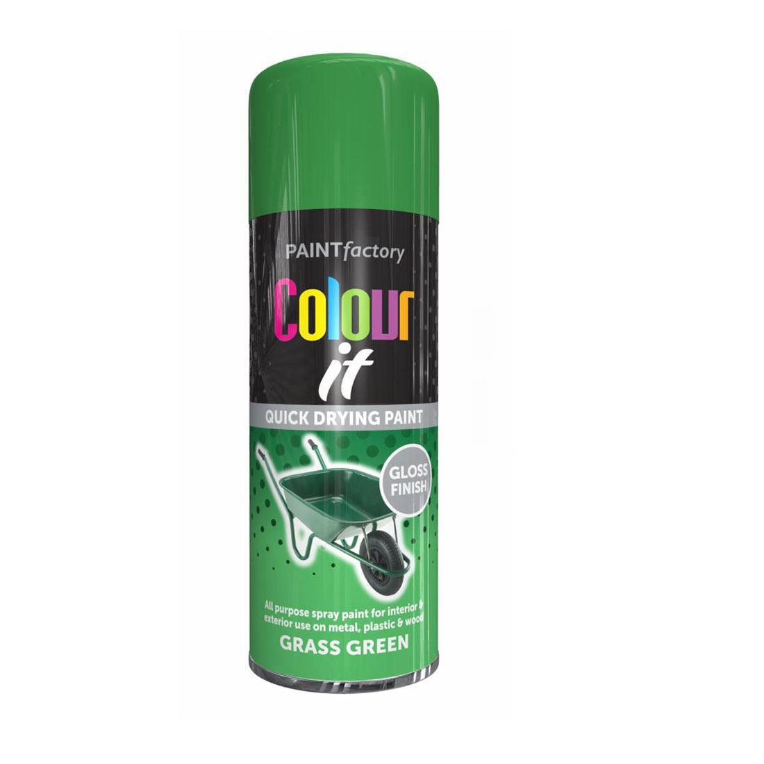 Grass Green Gloss Spray Paint 250ml Spray Paint