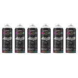 6X Pebble Grey RAL 7030 Satin Spray Paint 400ml