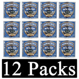 12X Hammerite Smooth Dark Green Paint 250ml Tin Paint
