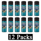 12X Hammerite Satin Black Spray Paint 400ml Spray Paint
