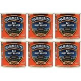 6X Hammerite No.1 Rustbeater Dark Brown 250ml Rustbeater