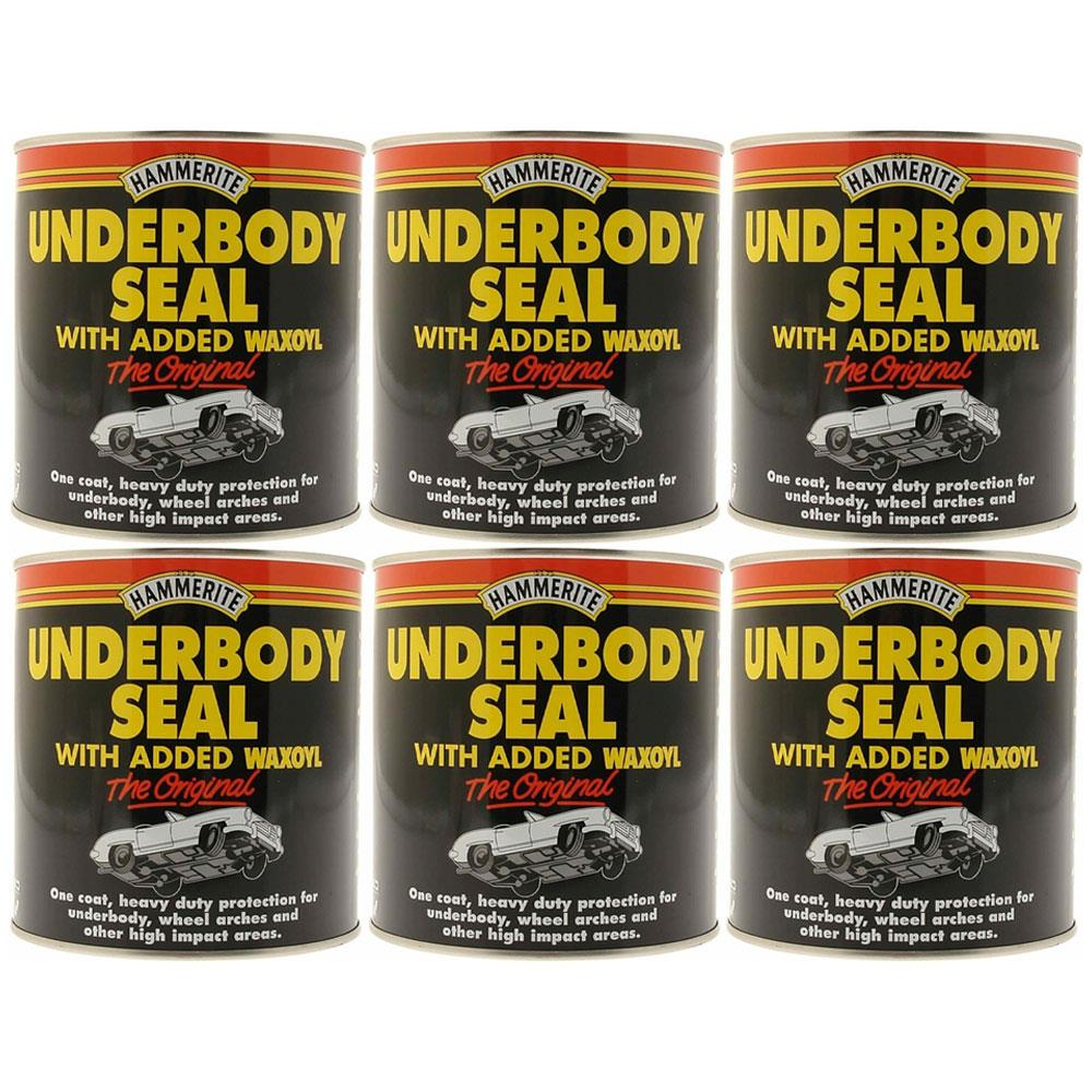 6X Hammerite Underbody Seal 500ml Underbody Seal