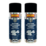 2X Hycote Anti Corrosion Primer Spray 400ml Spray Paint