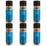 6X Hycote Gloss Black Spray Paint 400ml Spray Paint
