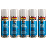 5X Hycote Bodyshop High Build White Spray Paint 400ml Spray Paint