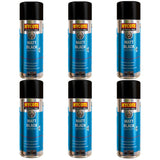 6X Hycote Bodyshop Matt Black Spray Paint 400ml Spray Paint
